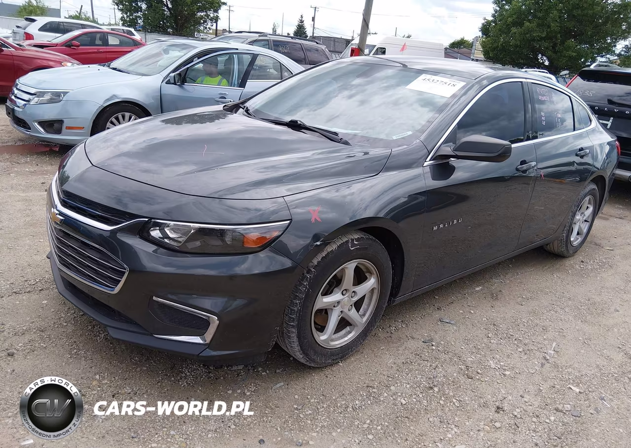2017 Chevrolet Malibu Ls VIN:1G1ZB5ST1HF166132 - 2