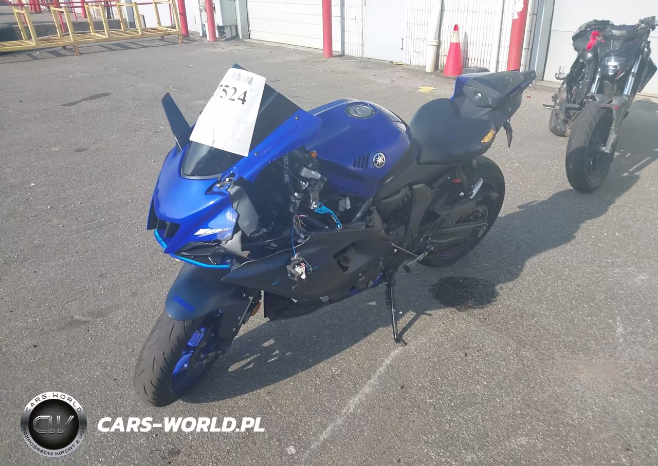 2022 Yamaha Yzfr7 VIN:JYARM38E0NA004110 - 2