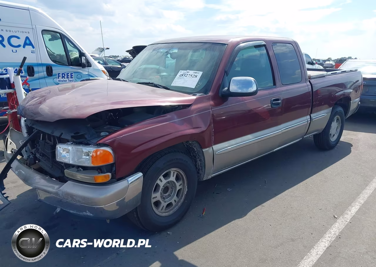 2000 GMC Sierra 1500 Sle VIN:1GTEC19T2YZ325241 - 2