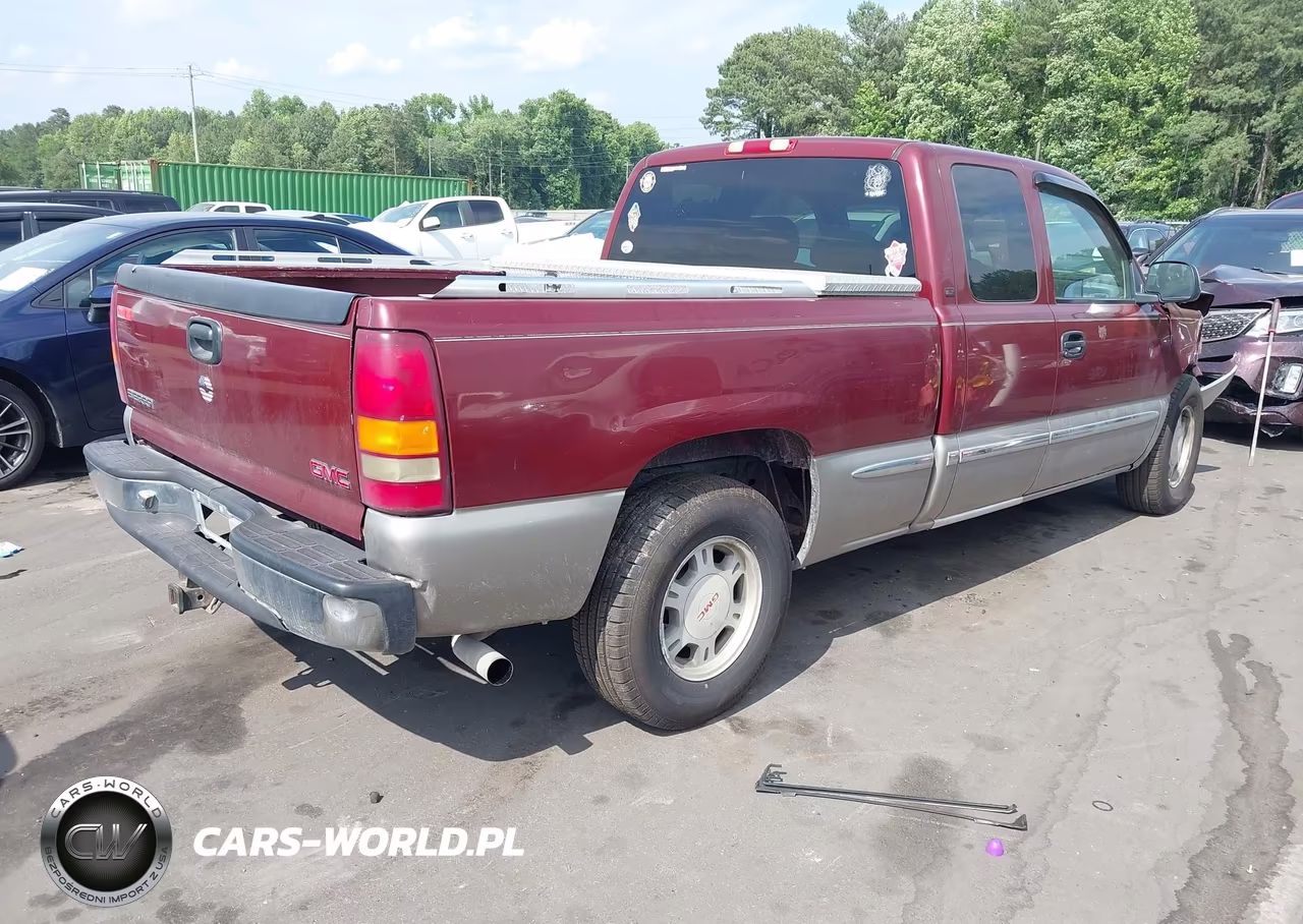 2000 GMC Sierra 1500 Sle VIN:1GTEC19T2YZ325241 - 4