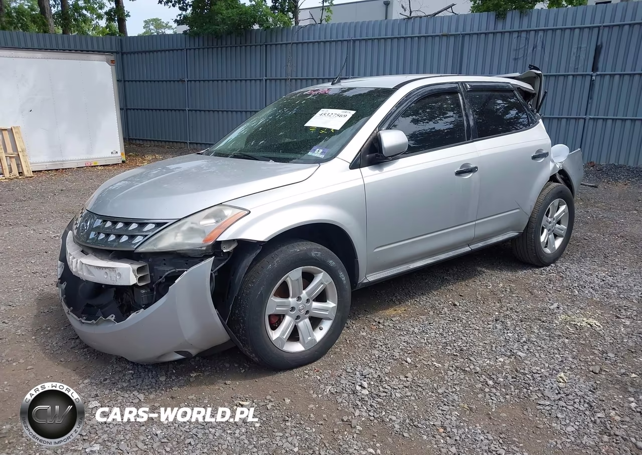 2006 Nissan Murano S VIN:JN8AZ08W76W506115 - 2