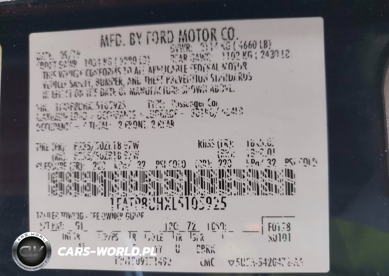 2020 Ford Mustang Ecoboost Premium VIN:1FATP8UHXL5105925 - 9