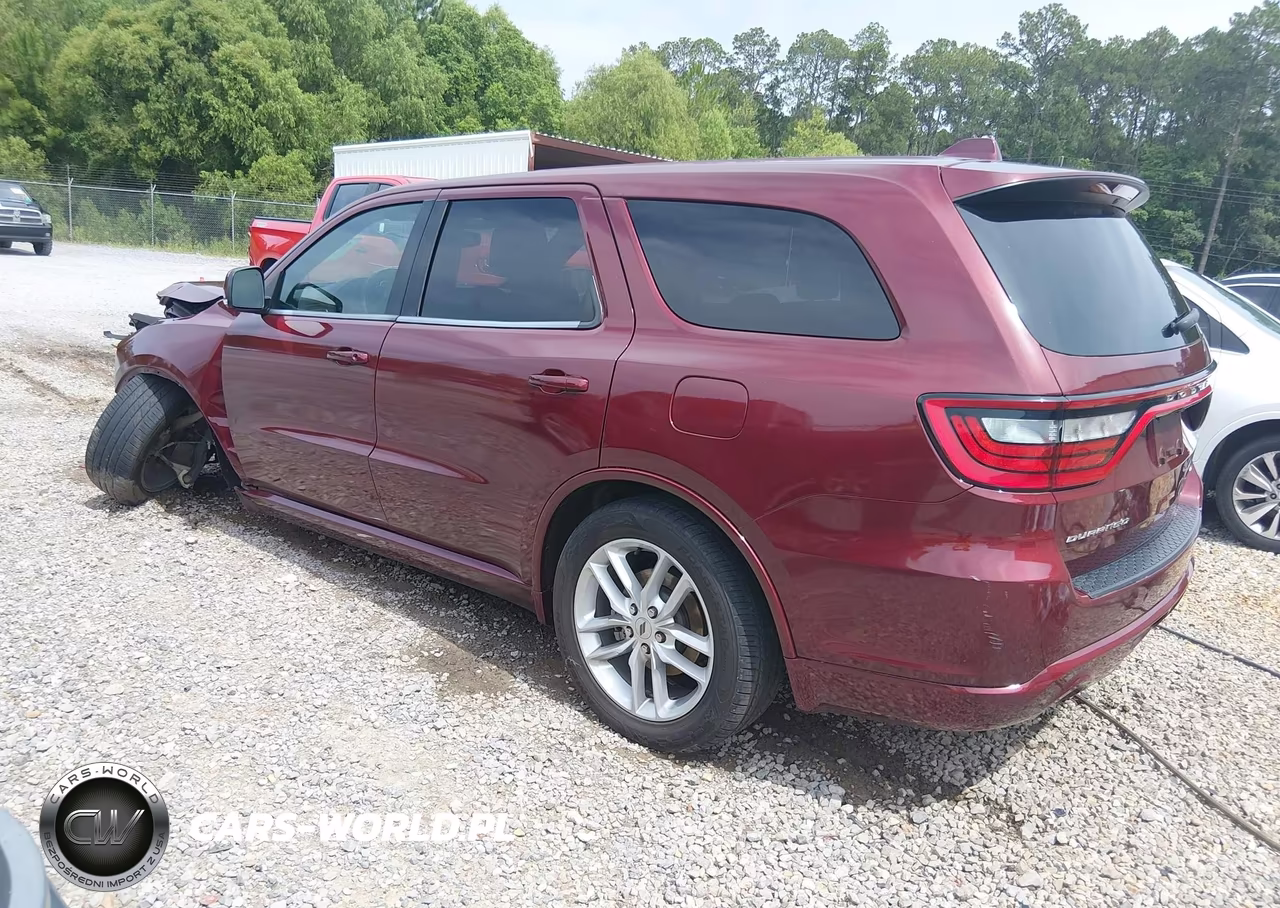 2021 Dodge Durango Gt Plus Rwd VIN:1C4RDHDG7MC608281 - 3