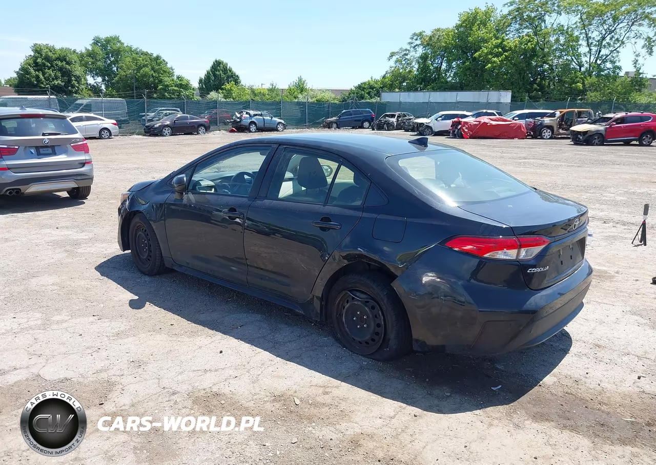 2021 Toyota Corolla Le VIN:JTDEPMAE9MJ179366 - 3