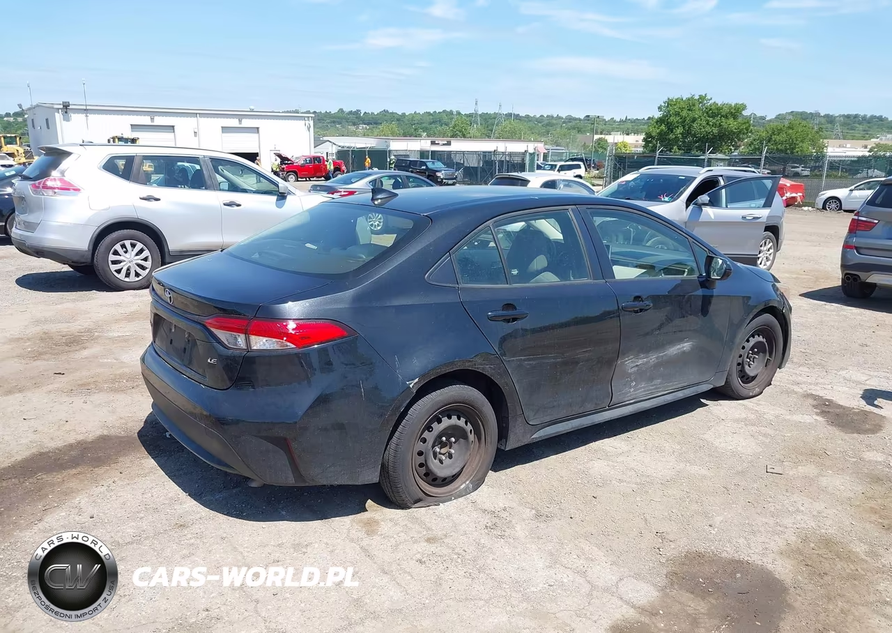 2021 Toyota Corolla Le VIN:JTDEPMAE9MJ179366 - 4