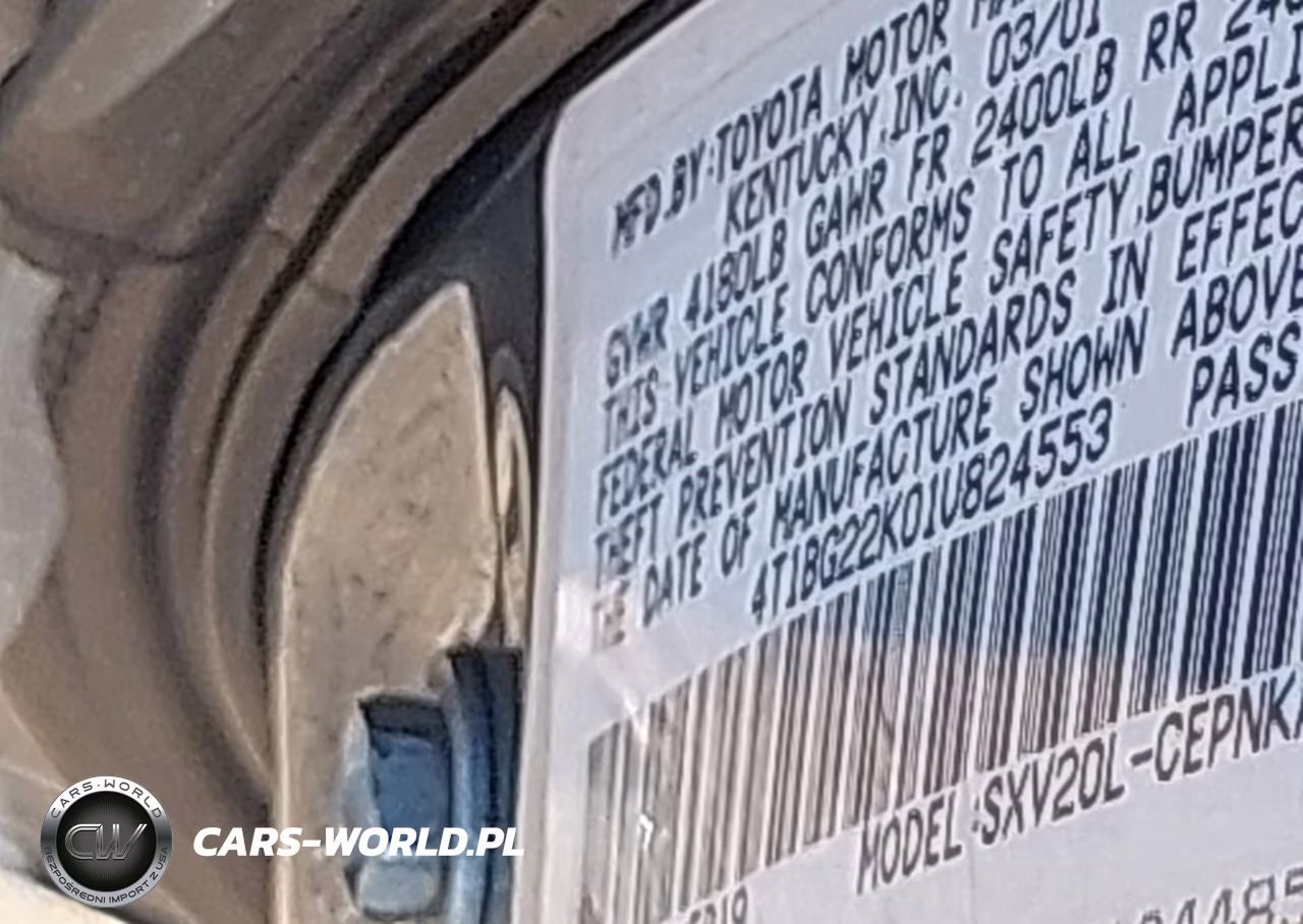 2001 Toyota Camry Le VIN:4T1BG22K01U824553 - 9