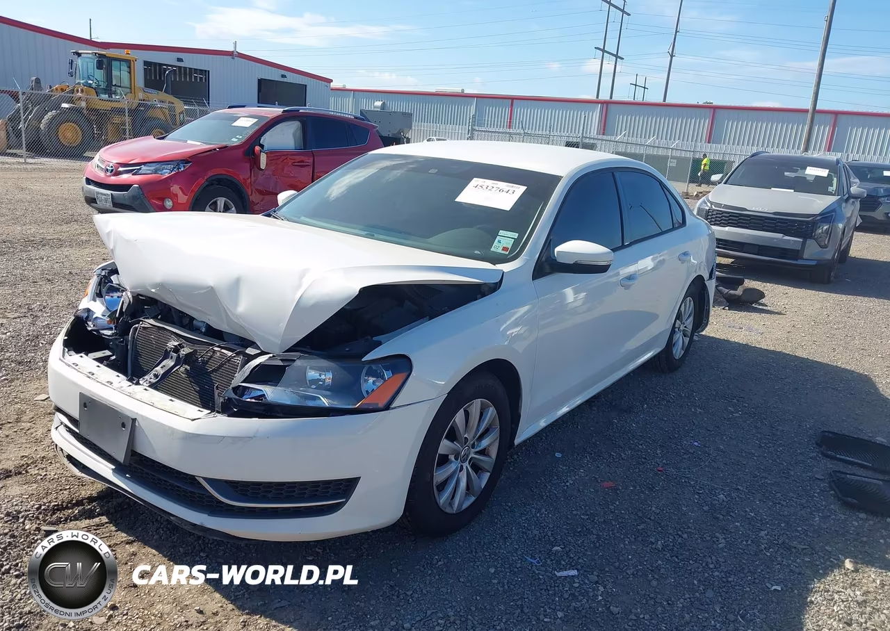 2015 Volkswagen Passat 1.8T Wolfsburg Edition VIN:1VWAT7A30FC043397 - 2