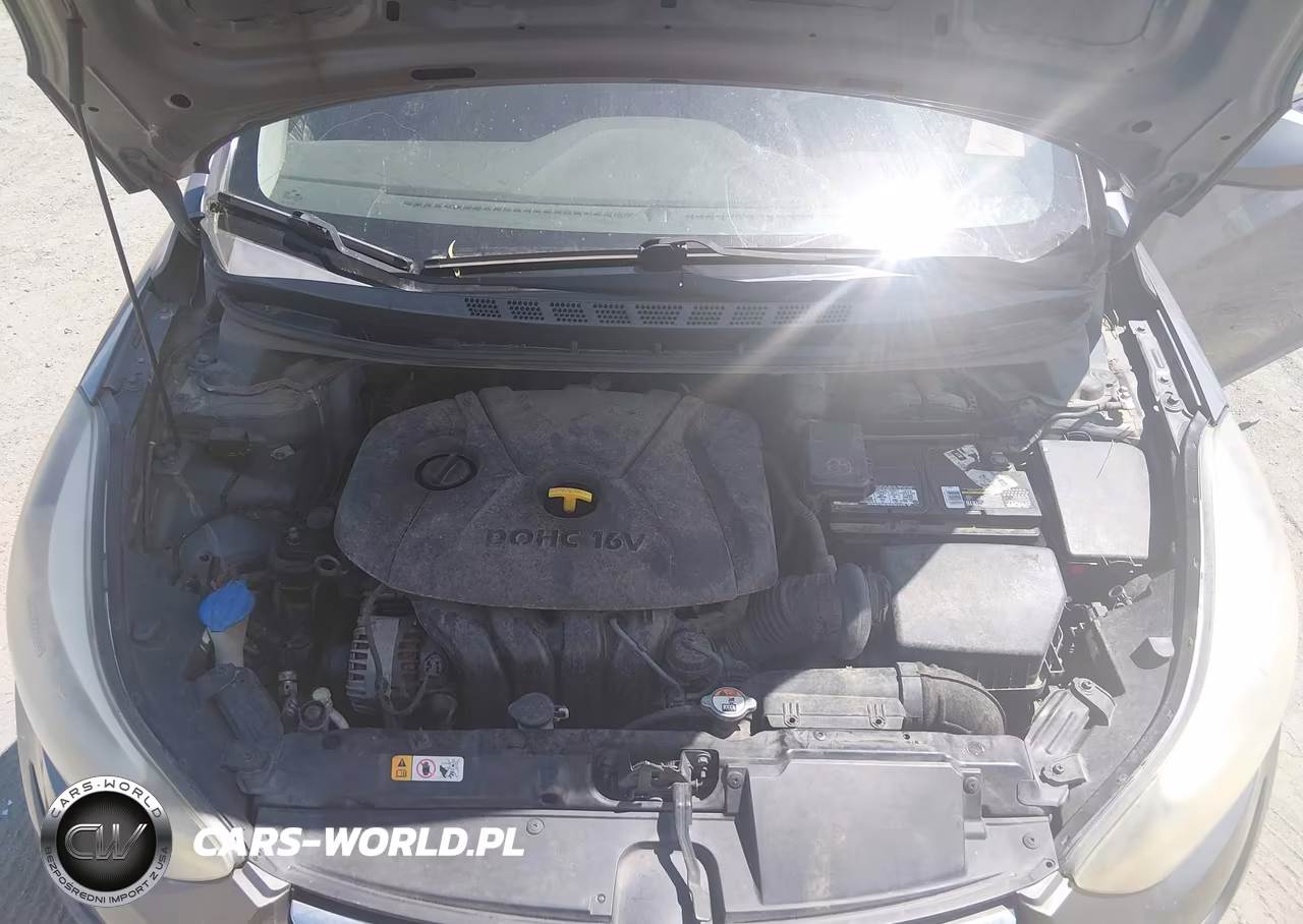 2014 Hyundai Elantra Se VIN:5NPDH4AE9EH458366 - 10