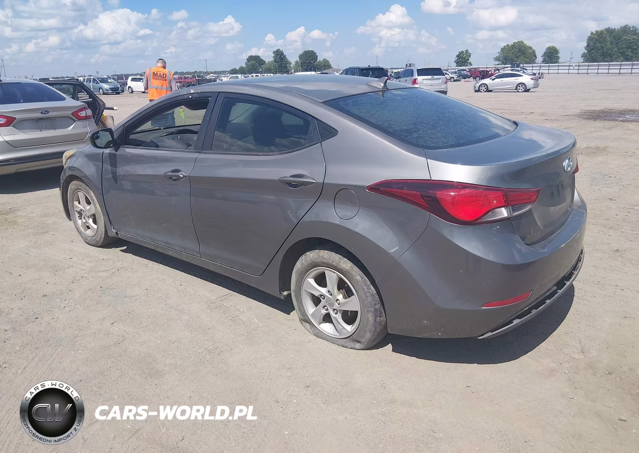 2014 Hyundai Elantra Se VIN:5NPDH4AE9EH458366 - 3