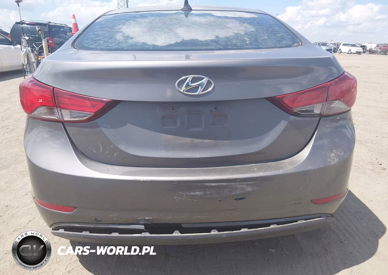 2014 Hyundai Elantra Se VIN:5NPDH4AE9EH458366 - 6