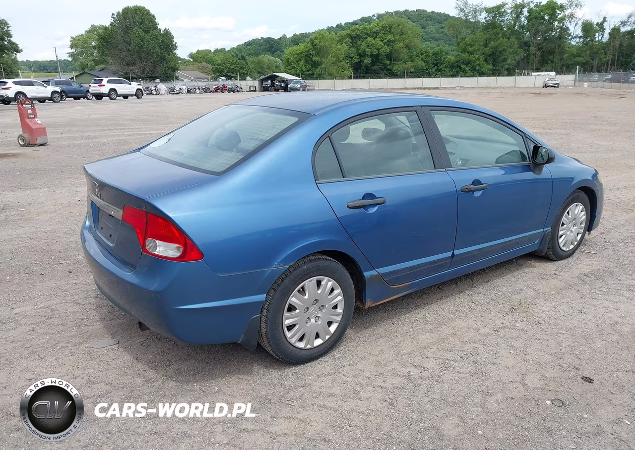 2009 Honda Civic Vp VIN:2HGFA16359H328765 - 4