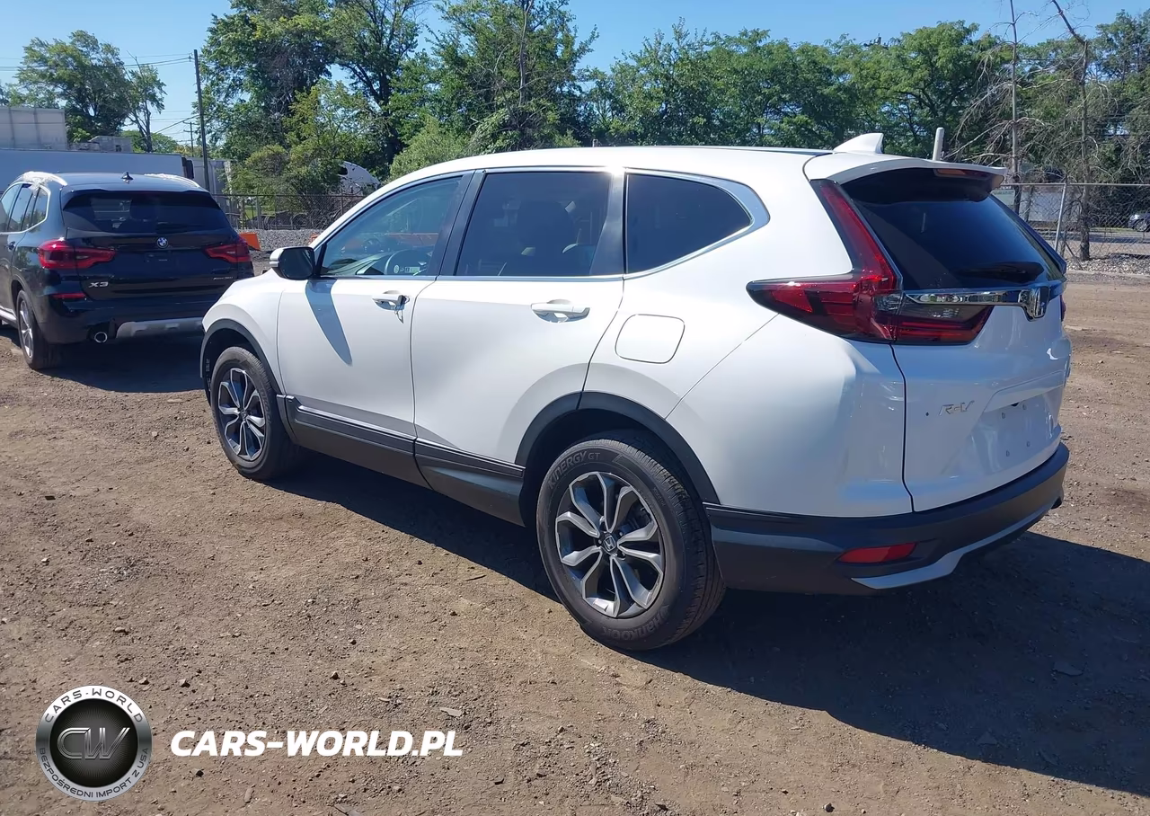 2022 Honda Cr-V Awd Ex VIN:2HKRW2H59NH670965 - 3