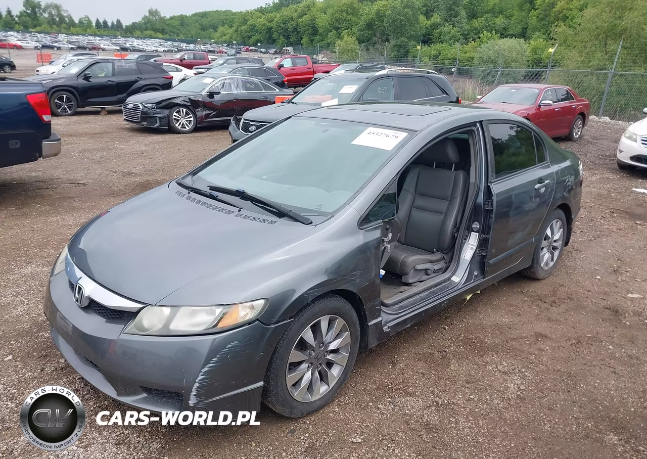 2010 Honda Civic Ex-L VIN:19XFA1F98AE002025 - 2