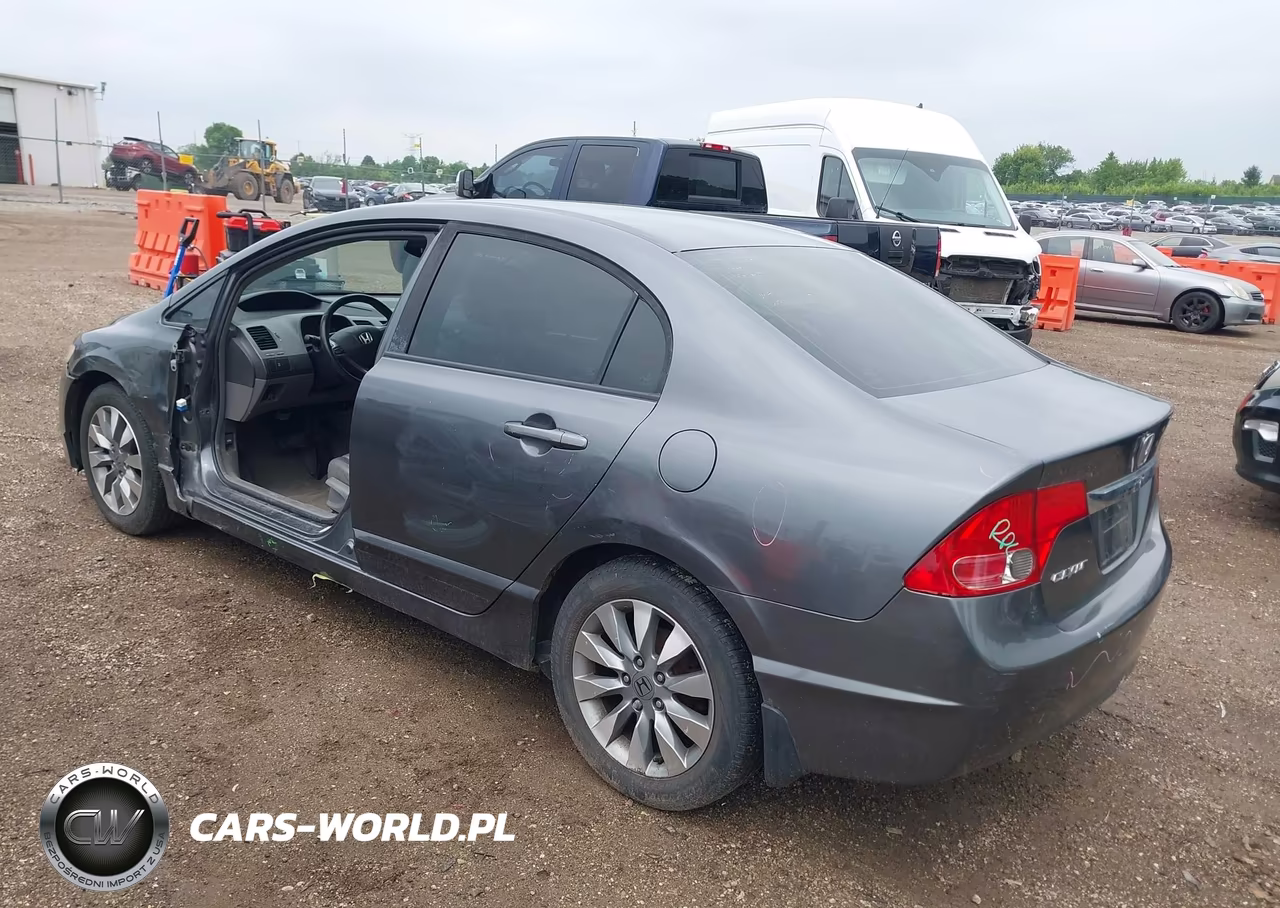 2010 Honda Civic Ex-L VIN:19XFA1F98AE002025 - 3