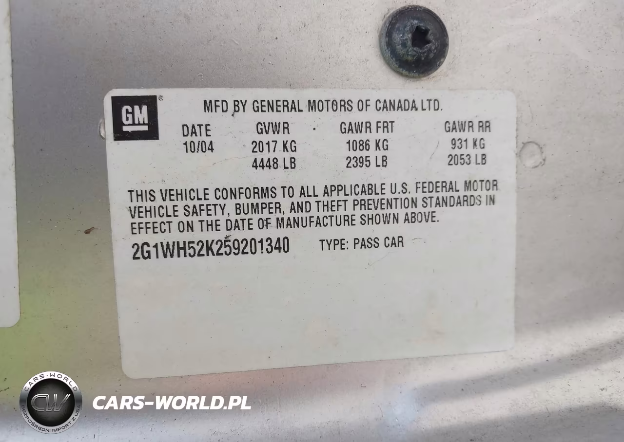 2005 Chevrolet Impala Ls VIN:2G1WH52K259201340 - 9