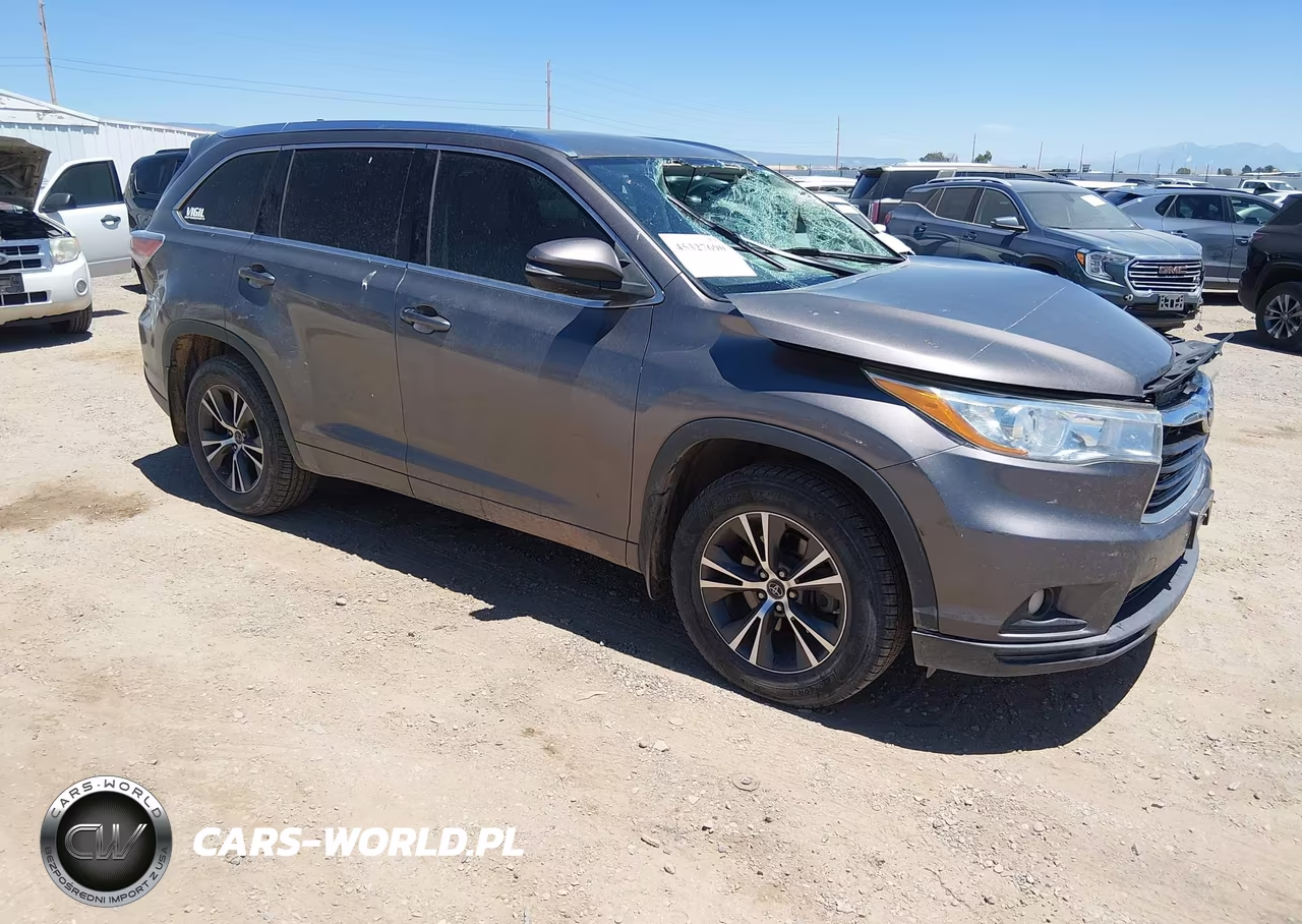 2016 Toyota Highlander Xle V6