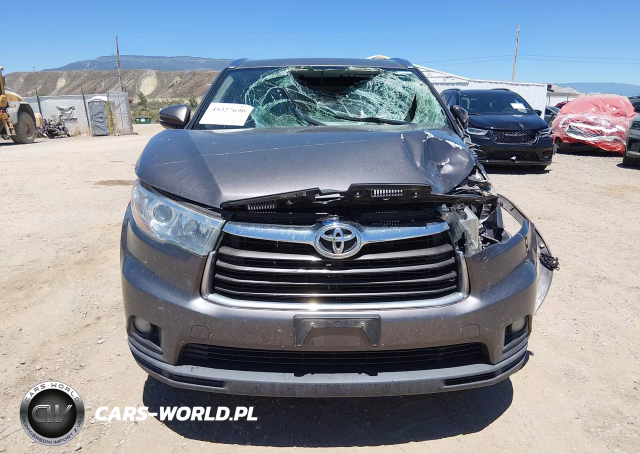 2016 Toyota Highlander Xle V6 VIN:5TDJKRFHXGS295342 - 12