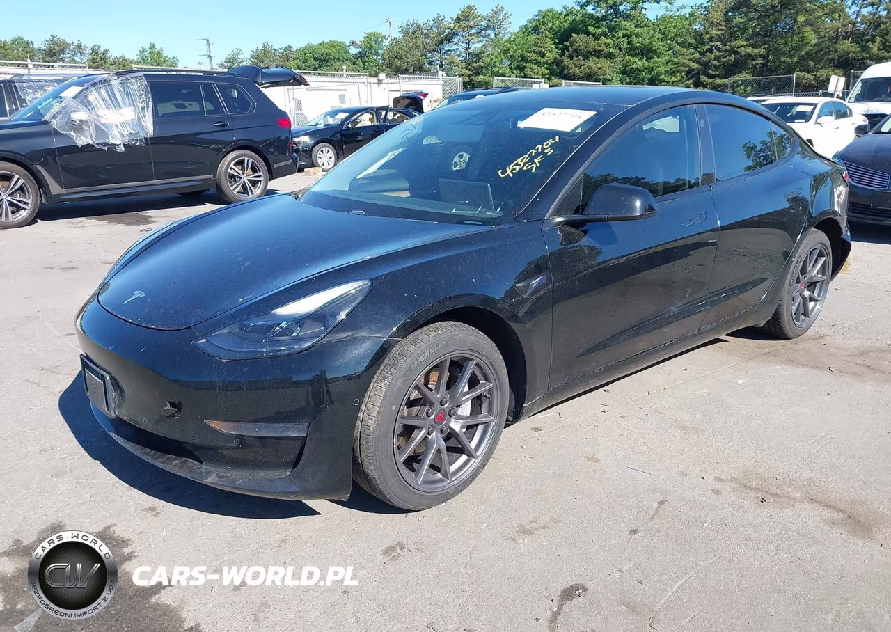2021 Tesla Model 3 Standard Range Plus Rear-Wheel Drive VIN:5YJ3E1EA4MF982015 - 2