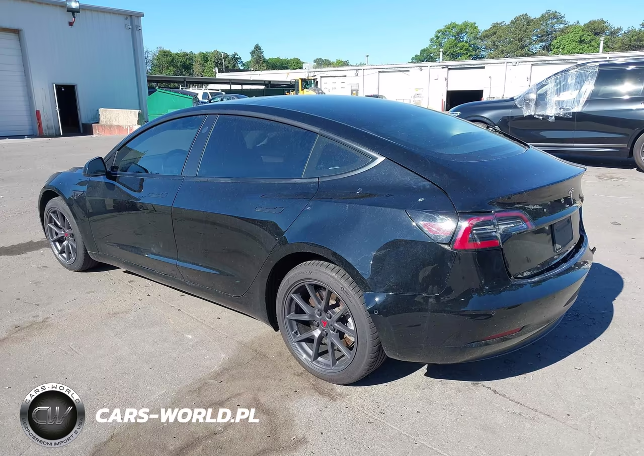 2021 Tesla Model 3 Standard Range Plus Rear-Wheel Drive VIN:5YJ3E1EA4MF982015 - 3