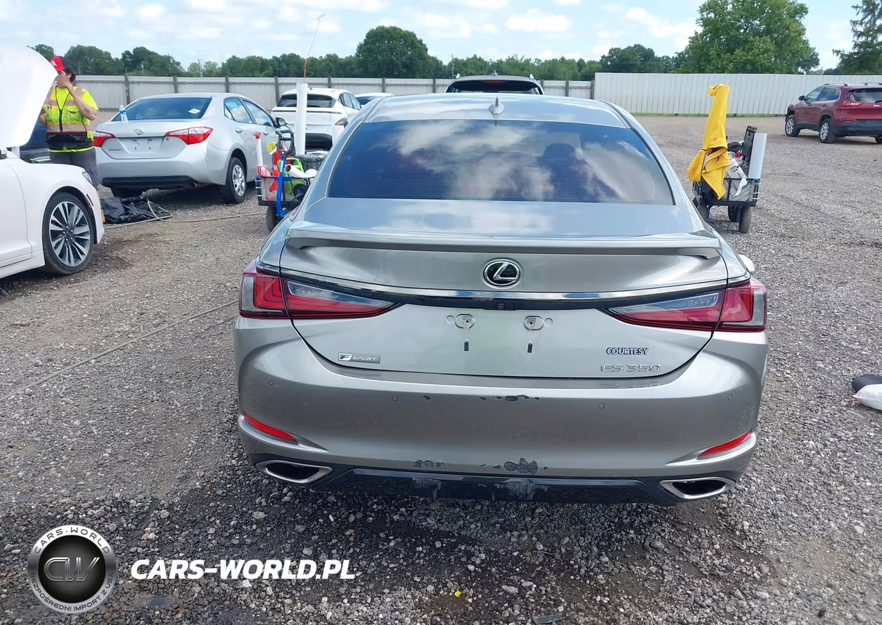 2019 Lexus Es 350 F Sport VIN:58ABZ1B17KU048900 - 16