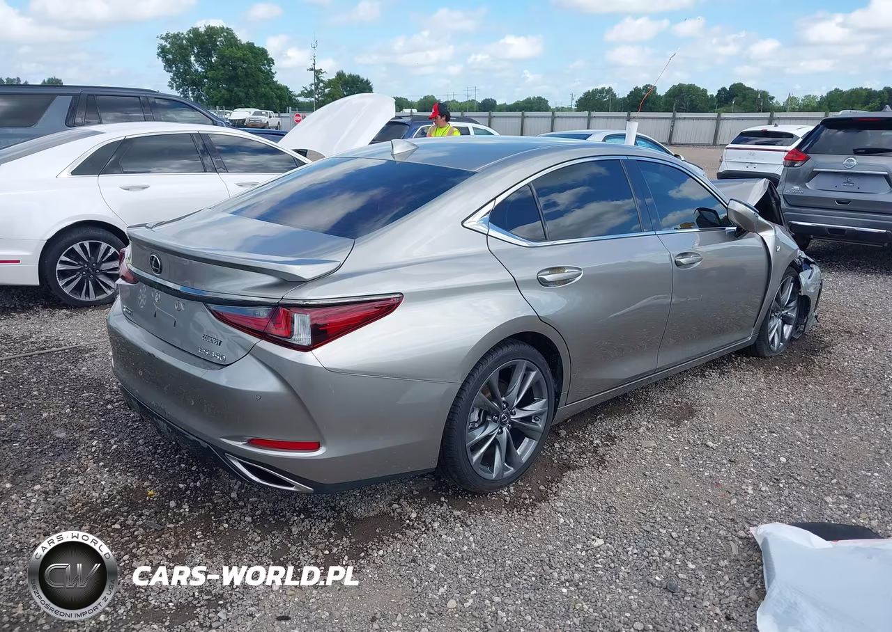 2019 Lexus Es 350 F Sport VIN:58ABZ1B17KU048900 - 4