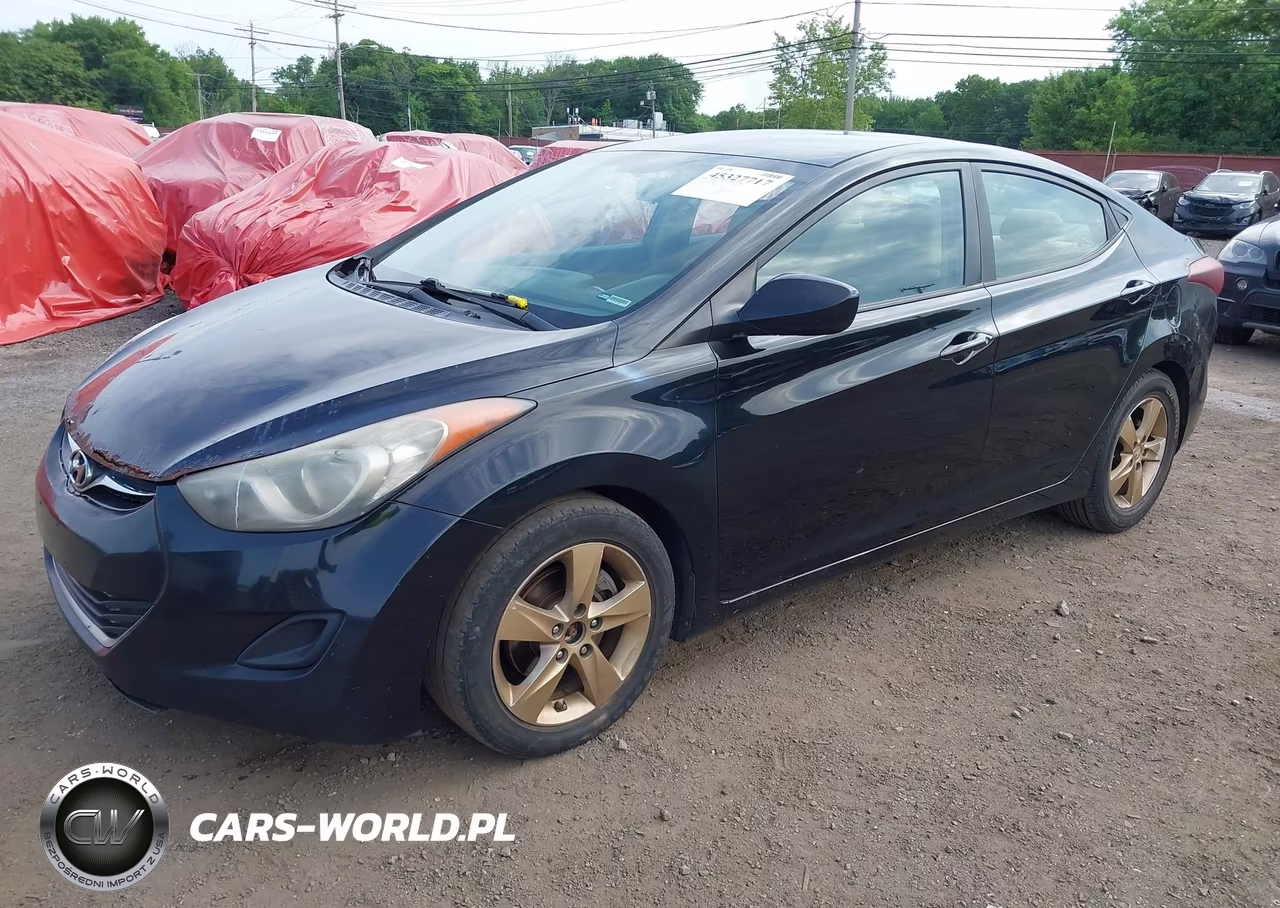 2011 Hyundai Elantra Gls (Ulsan Plant) VIN:KMHDH4AE9BU127896 - 2