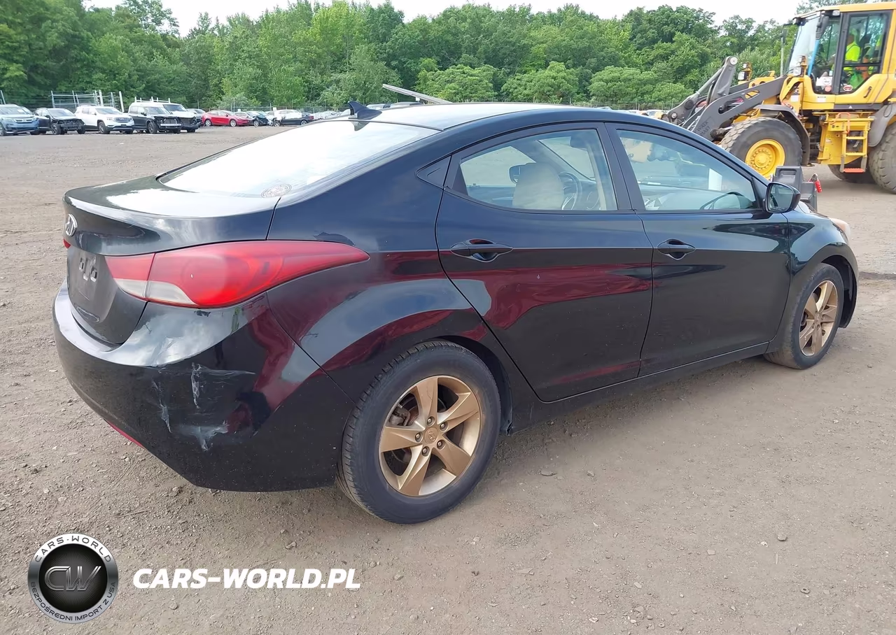 2011 Hyundai Elantra Gls (Ulsan Plant) VIN:KMHDH4AE9BU127896 - 4