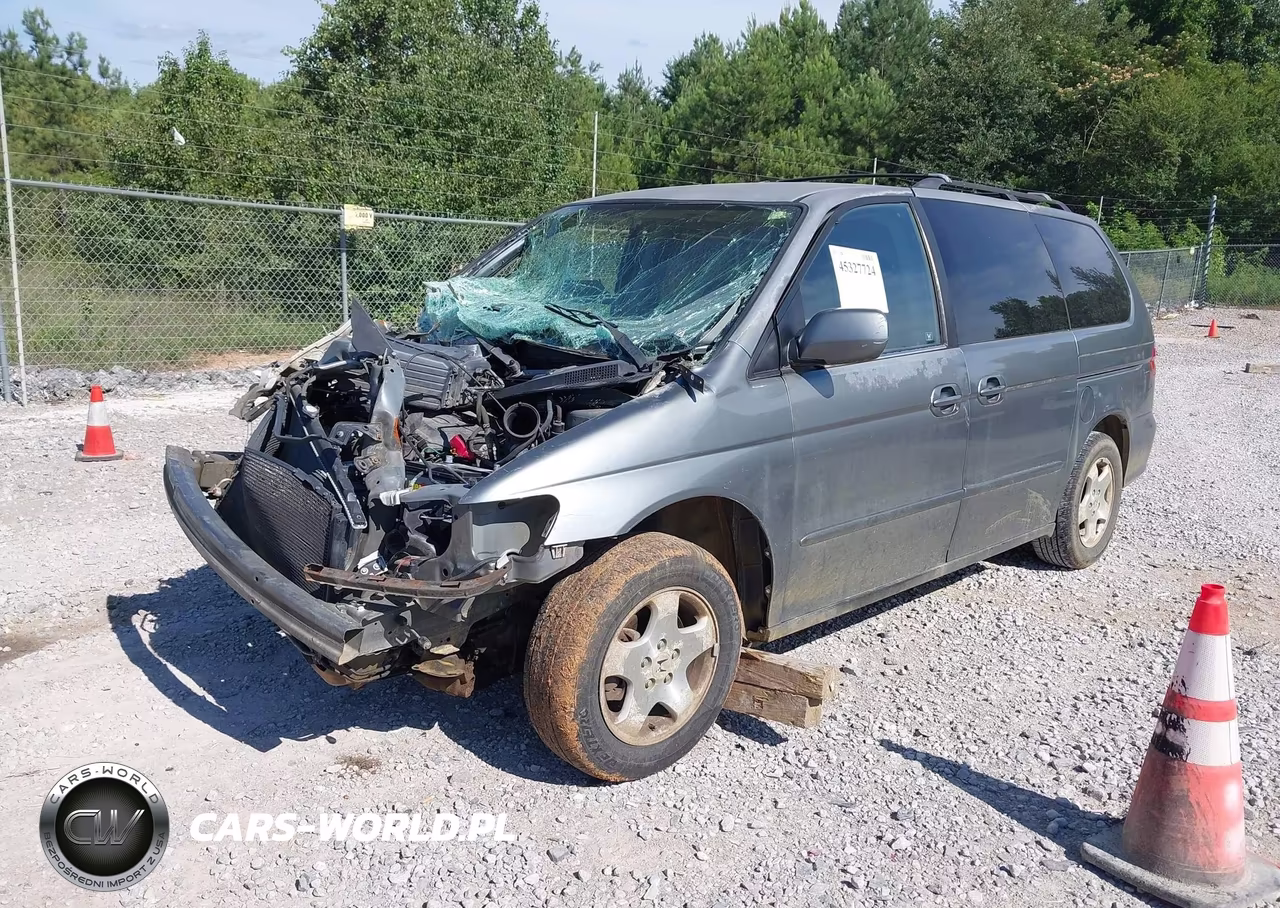 2001 Honda Odyssey Ex VIN:2HKRL18681H553951 - 2