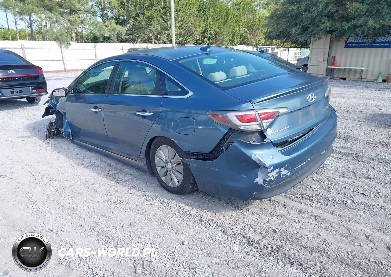 2016 Hyundai Sonata Hybrid Se VIN:KMHE24L14GA015578 - 3