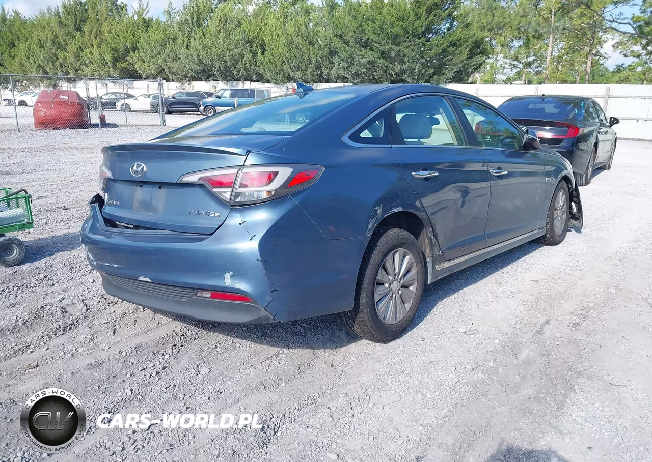 2016 Hyundai Sonata Hybrid Se VIN:KMHE24L14GA015578 - 4