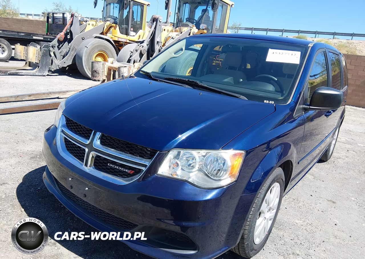 2016 Dodge Grand Caravan Se VIN:2C4RDGBG6GR114776 - 2