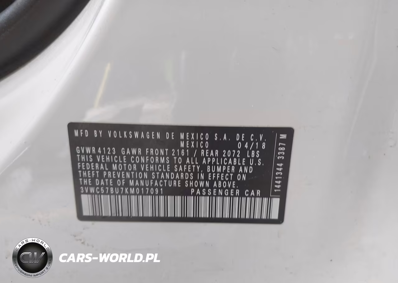2019 Volkswagen Jetta 1.4T R-Line-1.4T S-1.4T Se VIN:3VWC57BU7KM017091 - 9