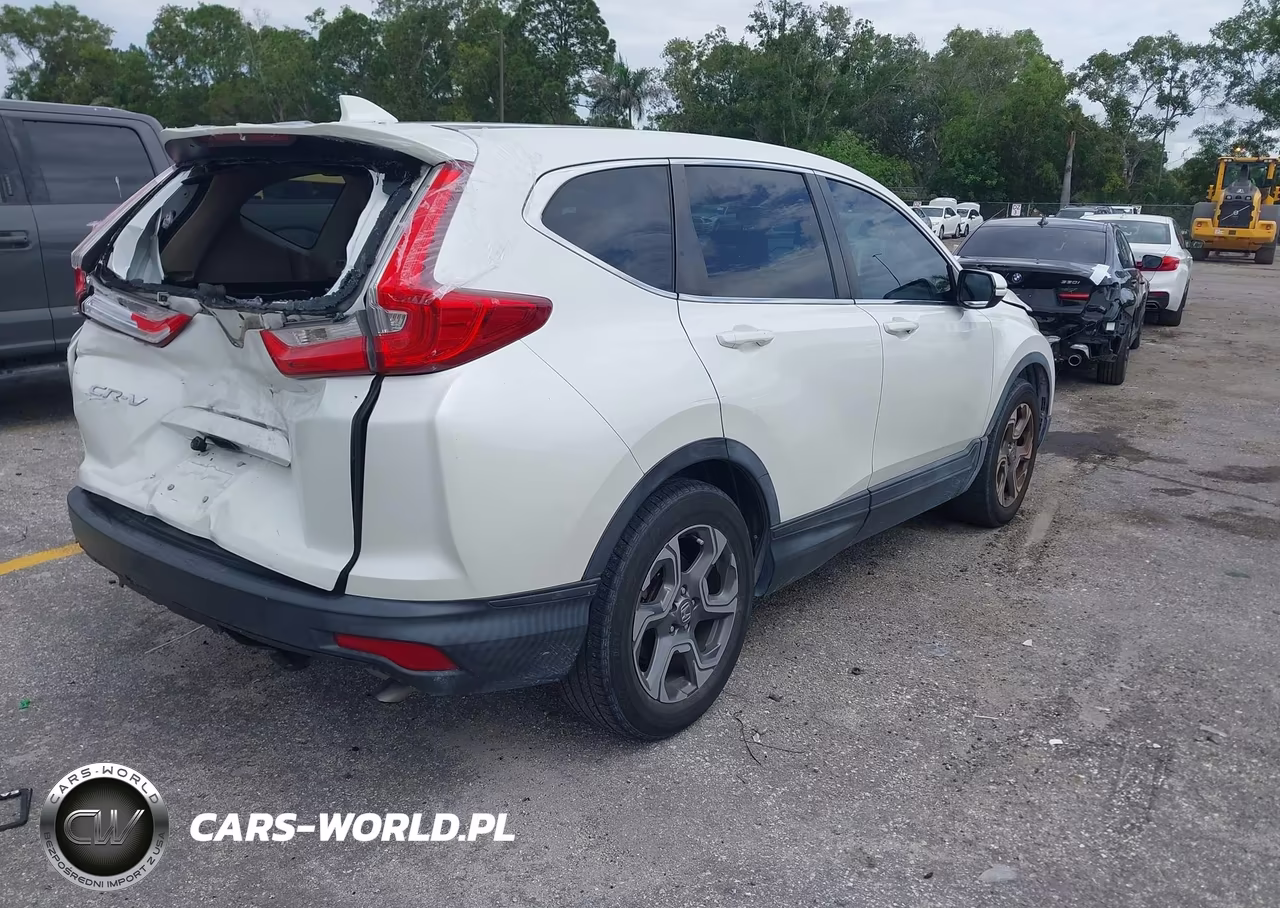2018 Honda Cr-V Ex-L-Ex-L Navi VIN:5J6RW1H87JL005115 - 4
