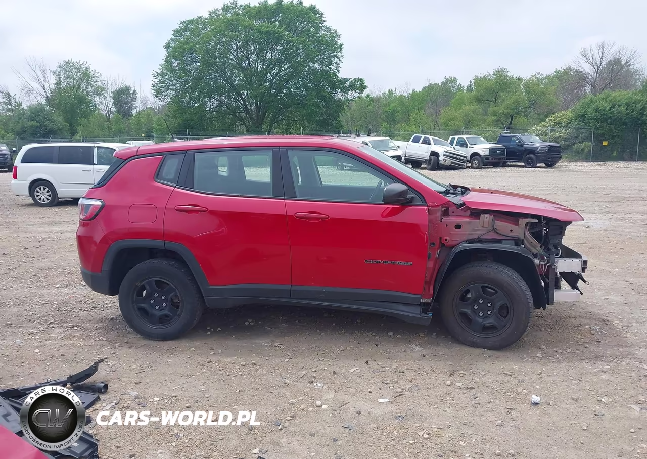 2018 Jeep Compass Sport 4X4 VIN:3C4NJDAB4JT345403 - 14