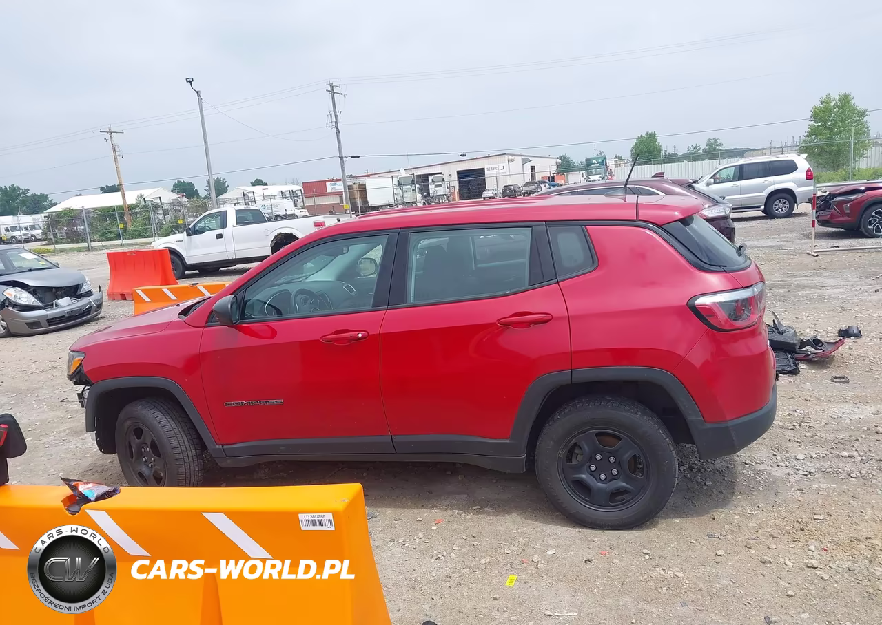 2018 Jeep Compass Sport 4X4 VIN:3C4NJDAB4JT345403 - 15