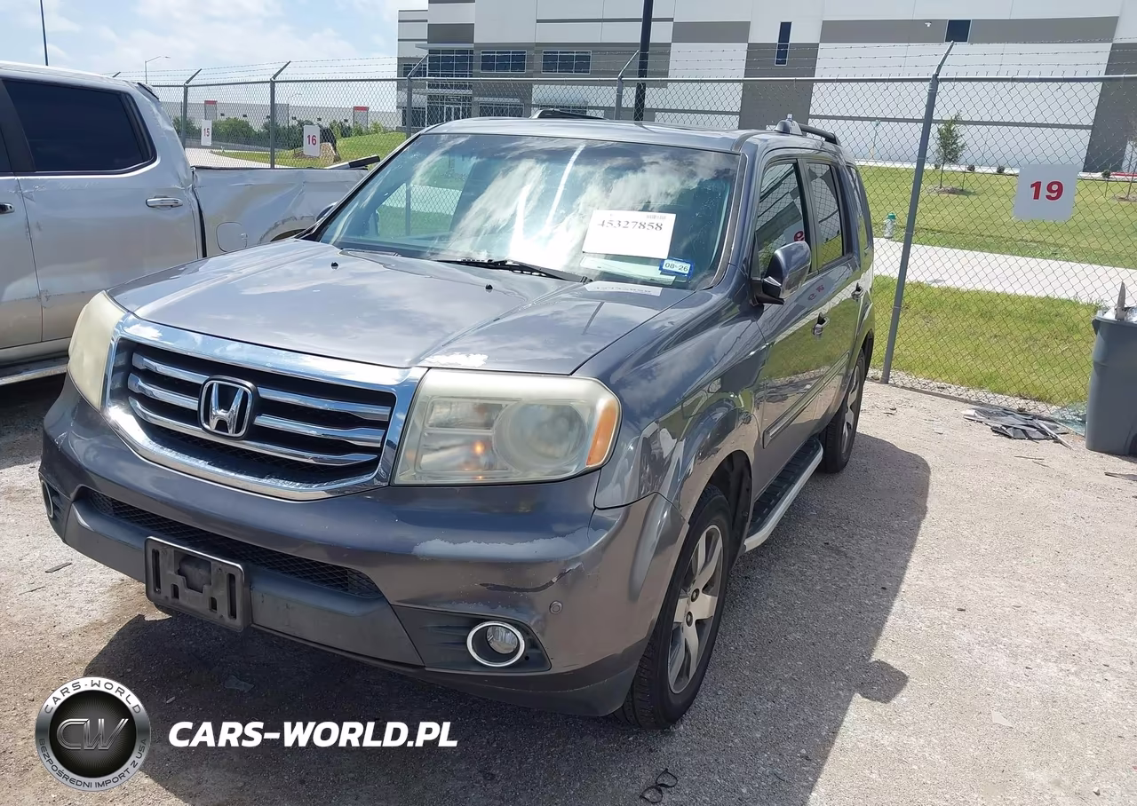 2015 Honda Pilot Touring VIN:5FNYF4H93FB063891 - 2