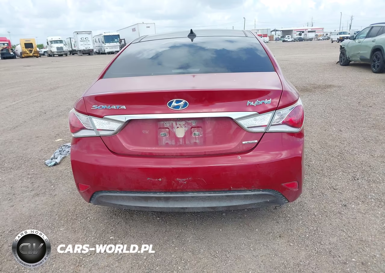 2013 Hyundai Sonata Hybrid Limited VIN:KMHEC4A49DA068492 - 16