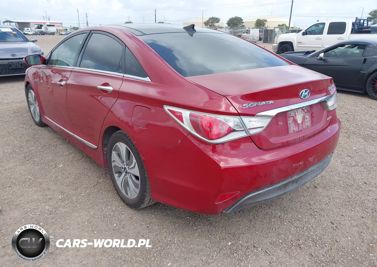 2013 Hyundai Sonata Hybrid Limited VIN:KMHEC4A49DA068492 - 3