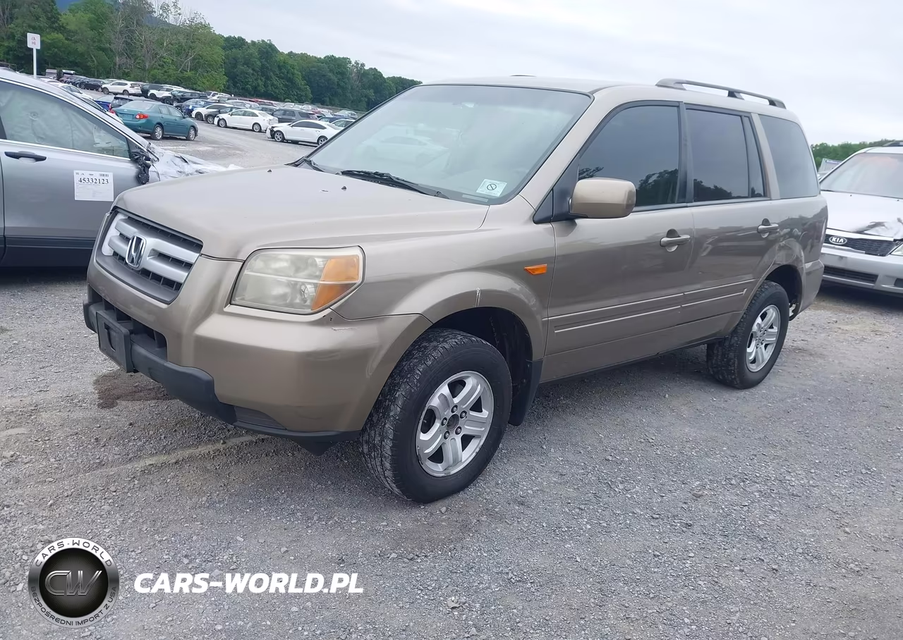 2008 Honda Pilot Vp VIN:5FNYF18288B040594 - 2