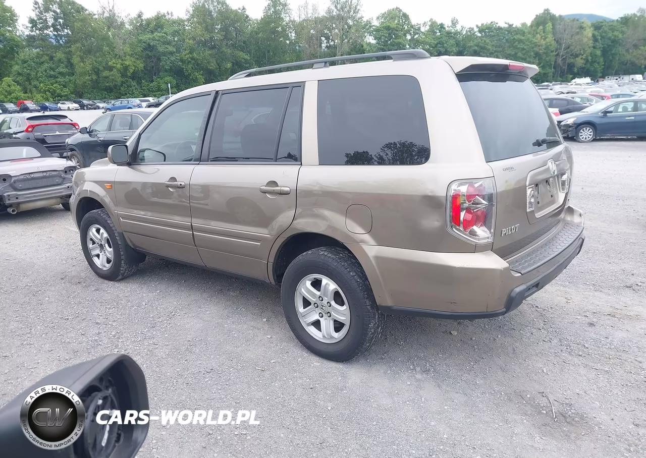 2008 Honda Pilot Vp VIN:5FNYF18288B040594 - 3