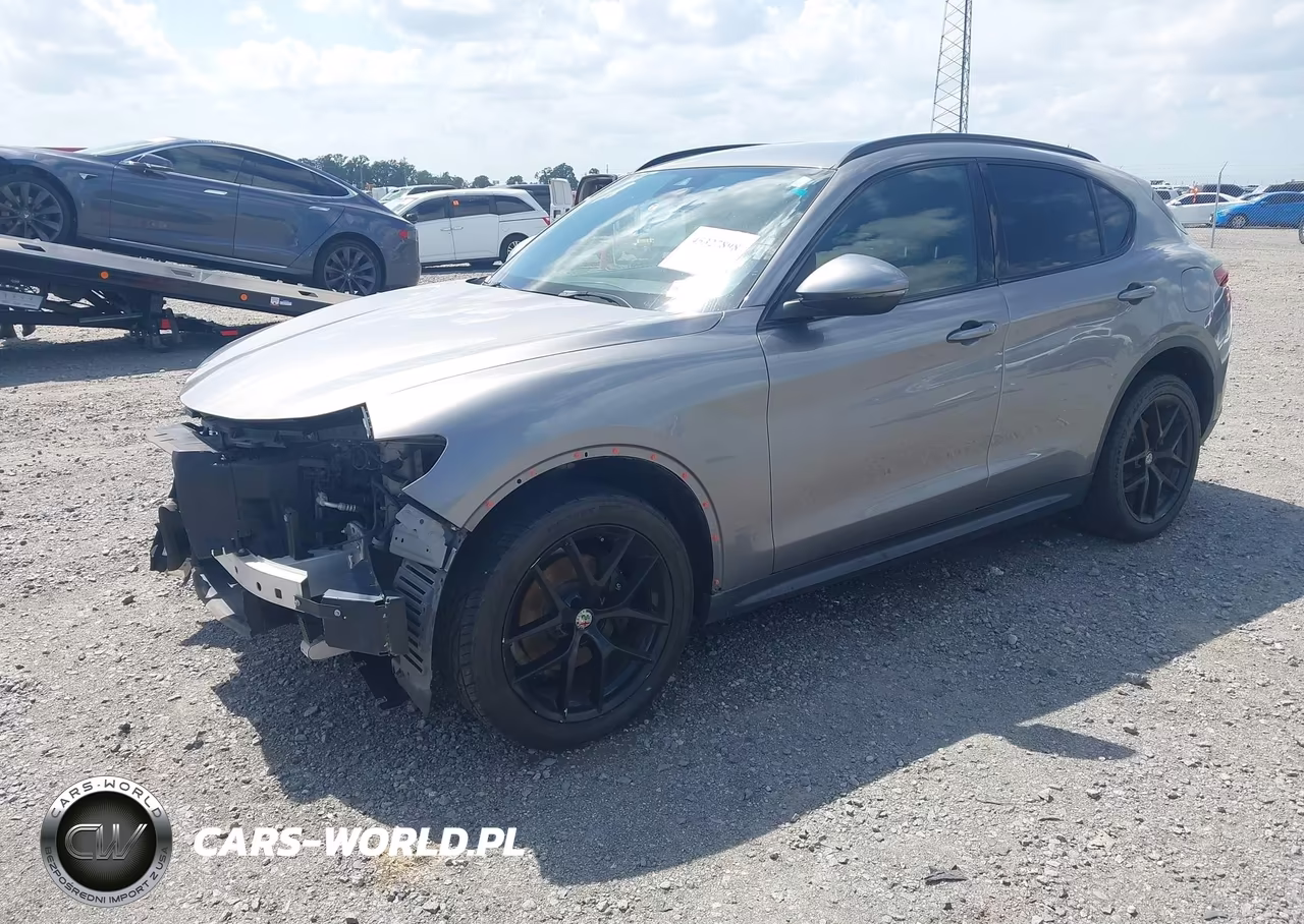 2018 Alfa Romeo Stelvio Ti Sport Awd VIN:ZASFAKNN3J7B81585 - 2