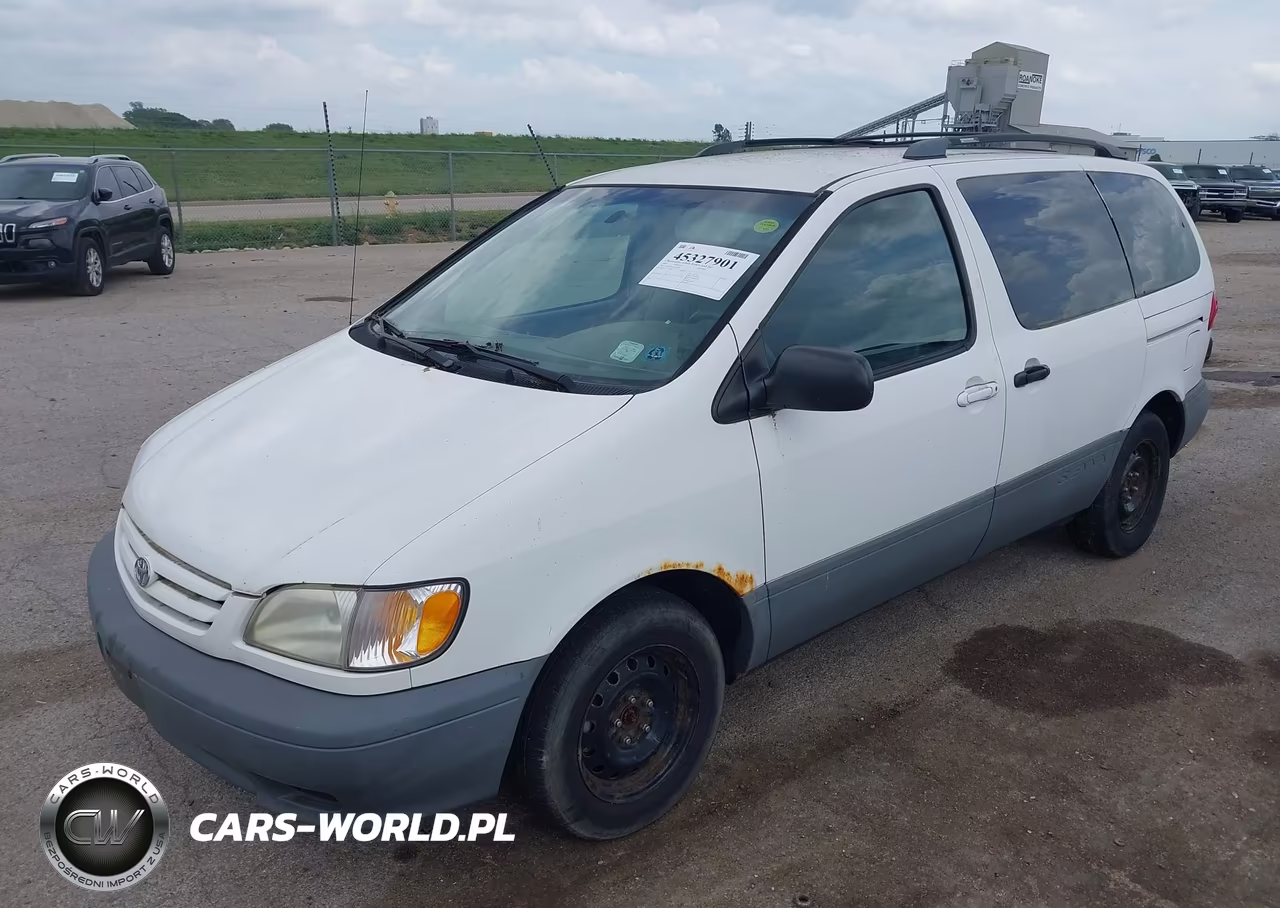 2001 Toyota Sienna Le VIN:4T3ZF13C51U376675 - 2