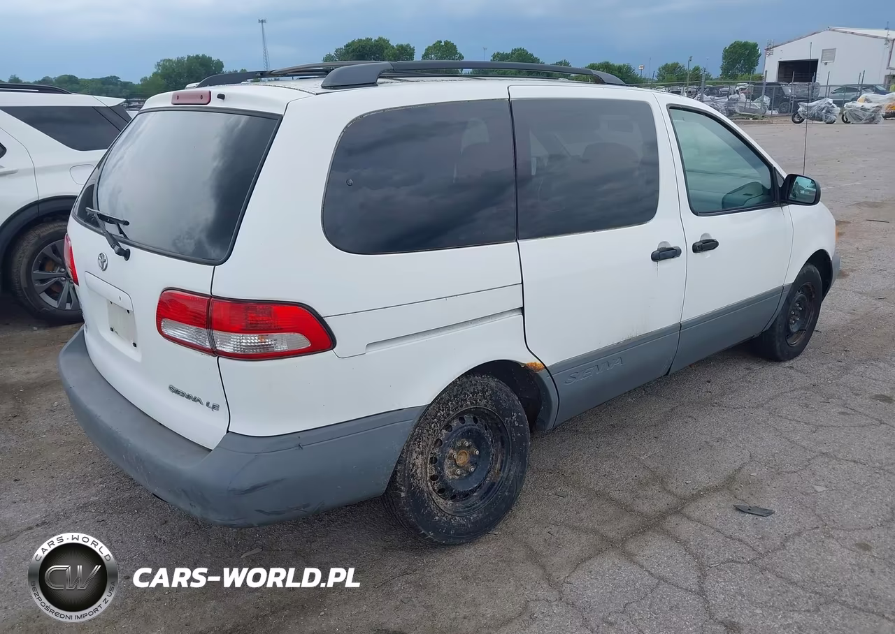 2001 Toyota Sienna Le VIN:4T3ZF13C51U376675 - 4