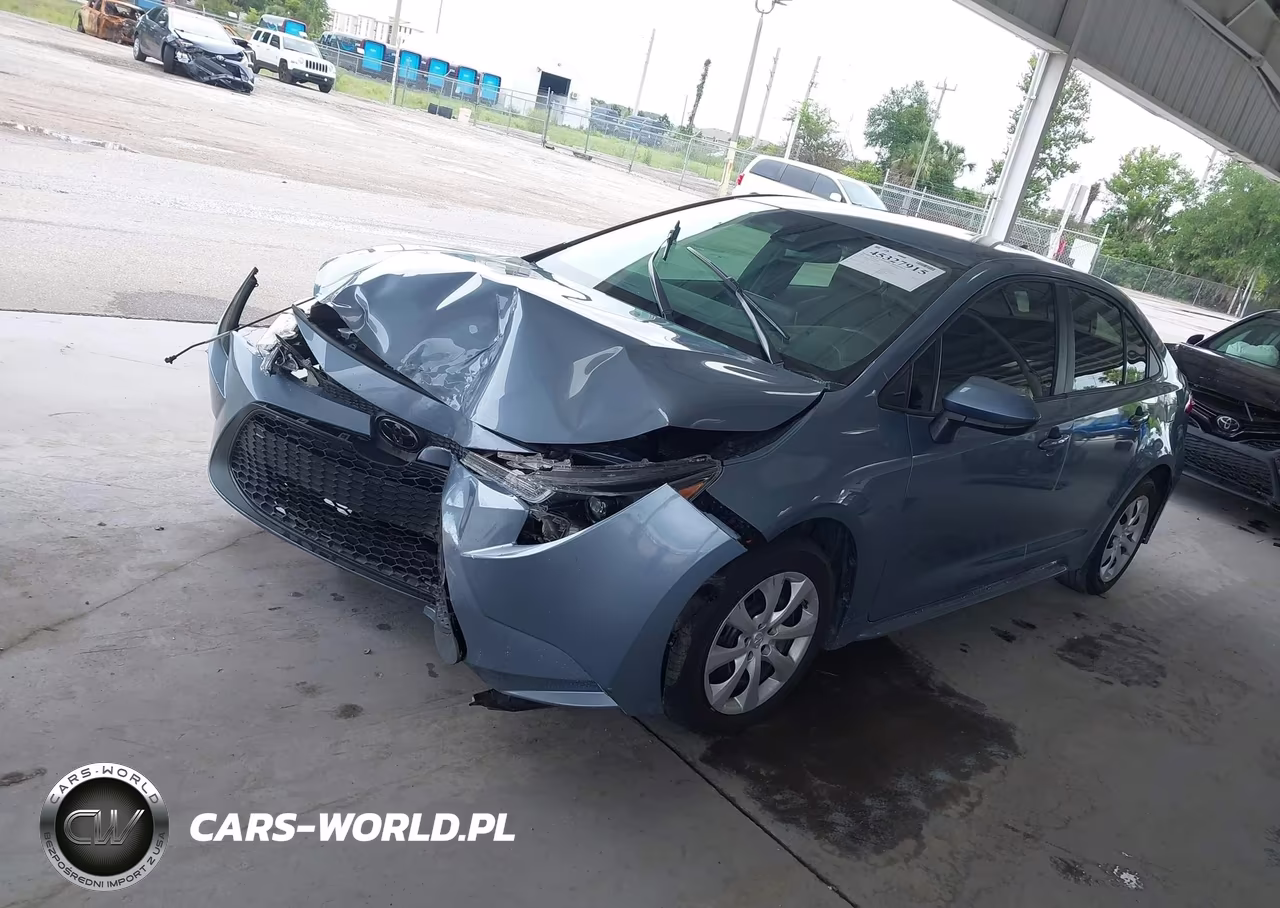 2021 Toyota Corolla Le VIN:5YFEPMAE7MP165977 - 2