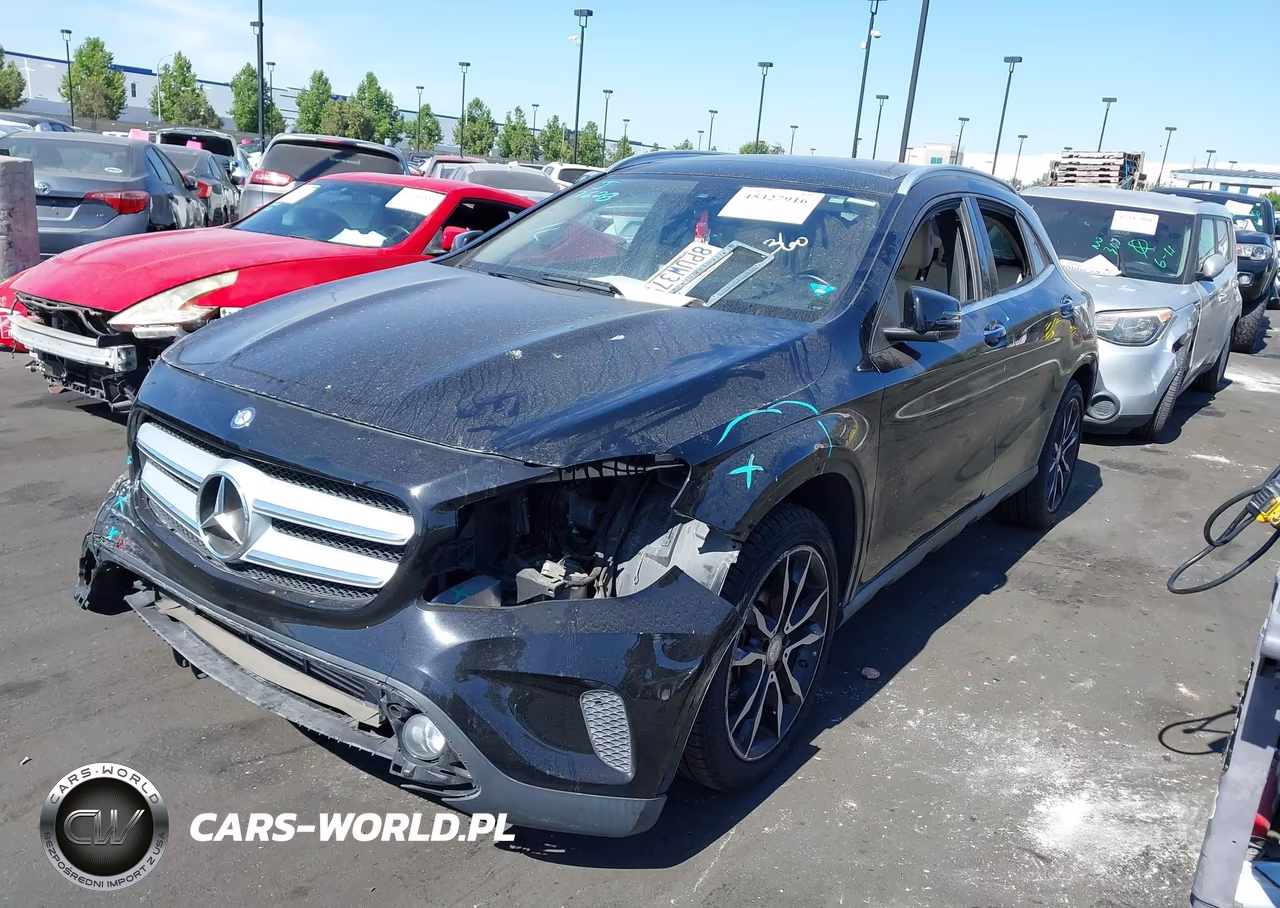 2016 Mercedes-Benz Gla 250 VIN:WDCTG4EB4GJ204681 - 2