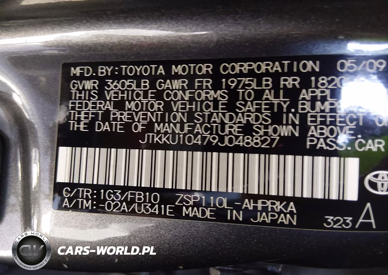 2009 Scion Xd VIN:JTKKU10479J048827 - 9
