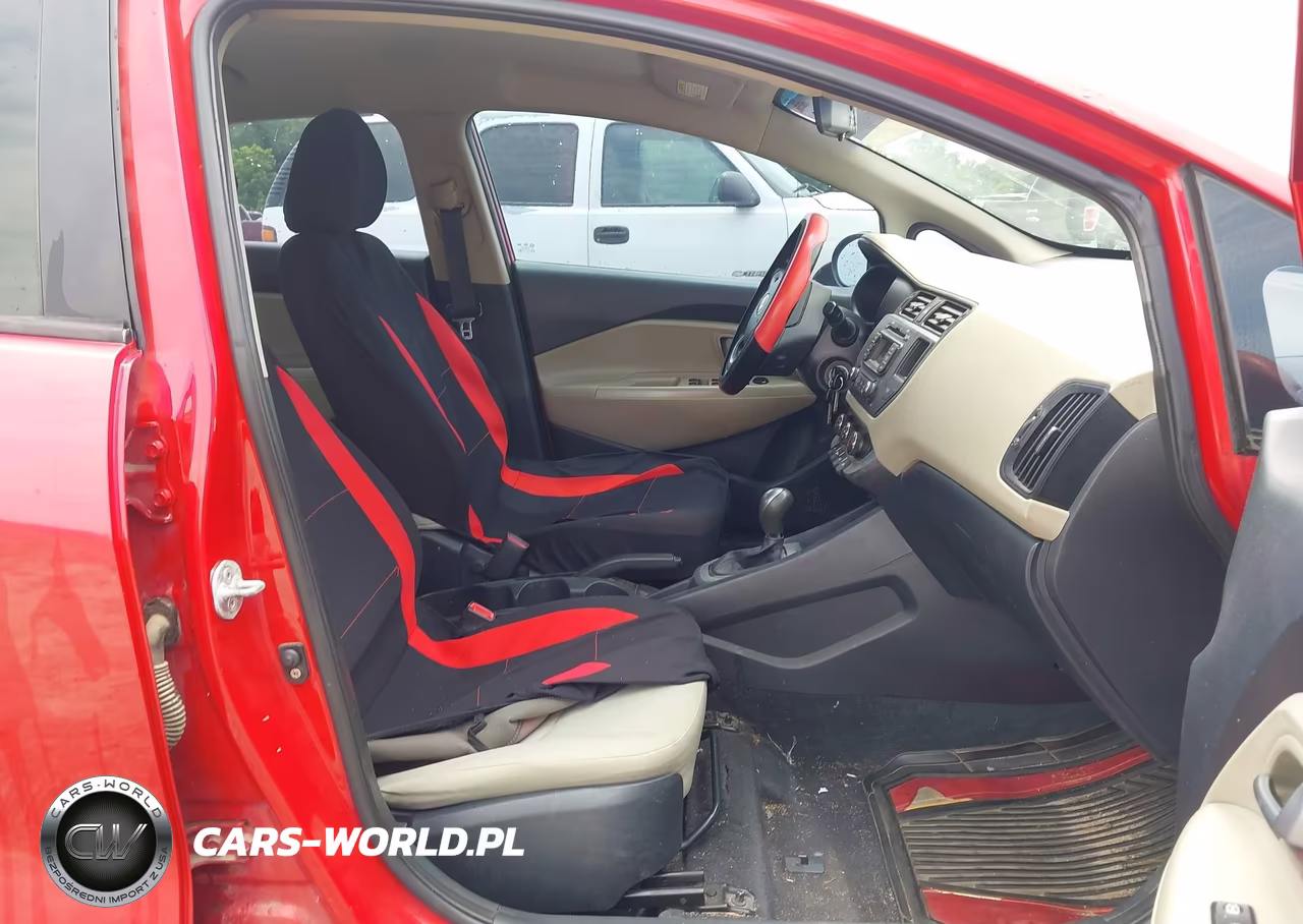 2013 Kia Rio Lx VIN:KNADM4A37D6171625 - 5