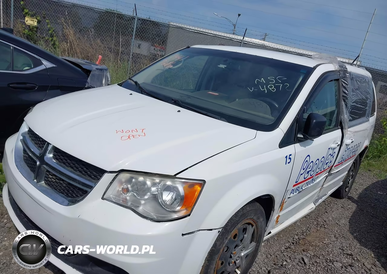 2015 Dodge Grand Caravan Se VIN:2C4RDGBG7FR634872 - 2