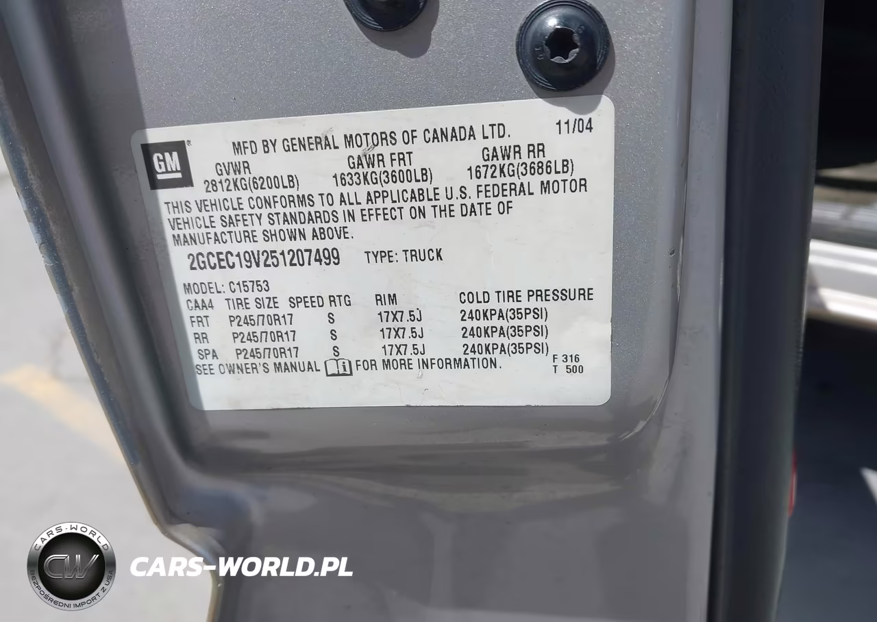 2005 Chevrolet Silverado 1500 Ls VIN:2GCEC19V251207499 - 9