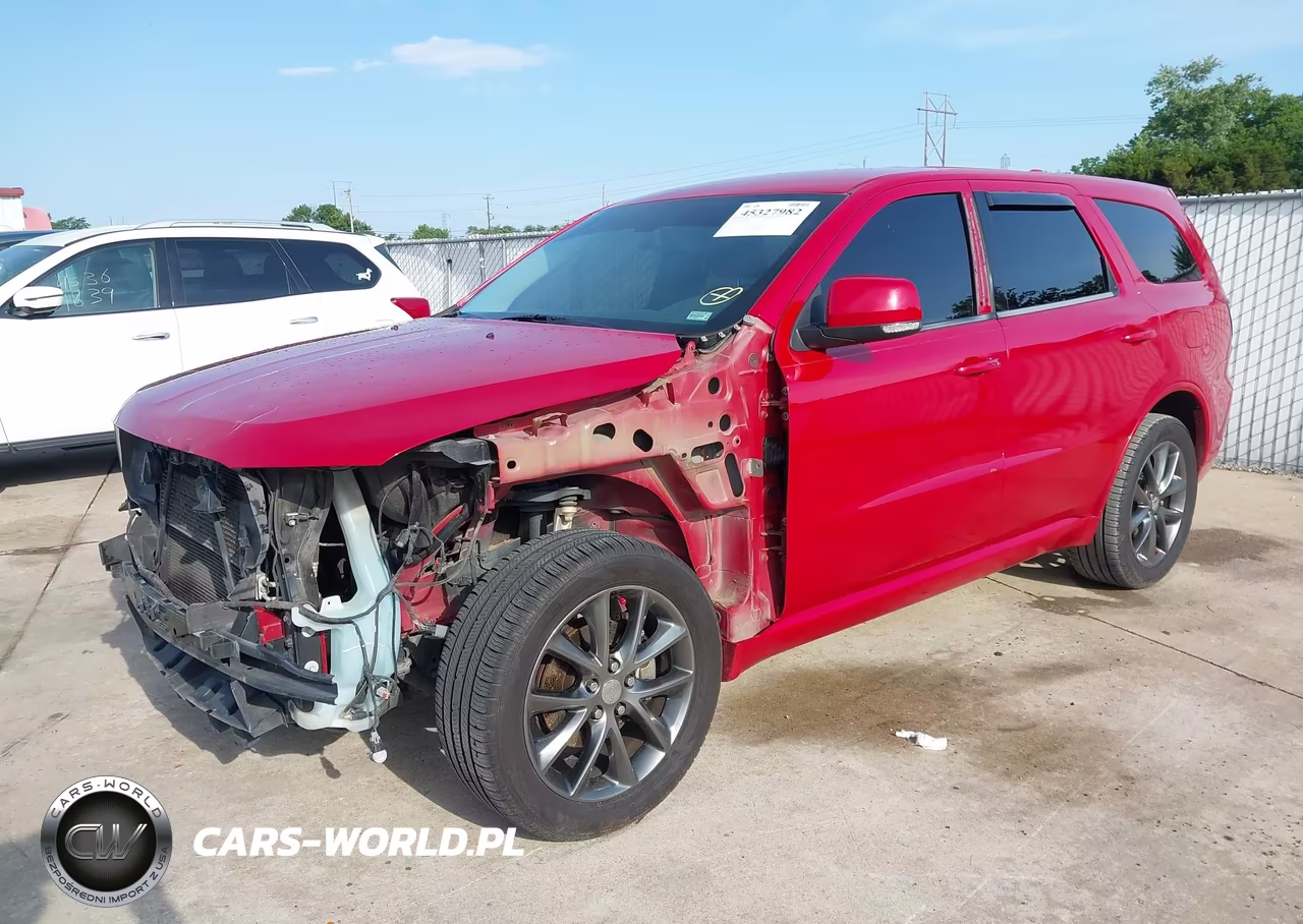 2018 Dodge Durango Gt Awd VIN:1C4RDJDG6JC354856 - 2